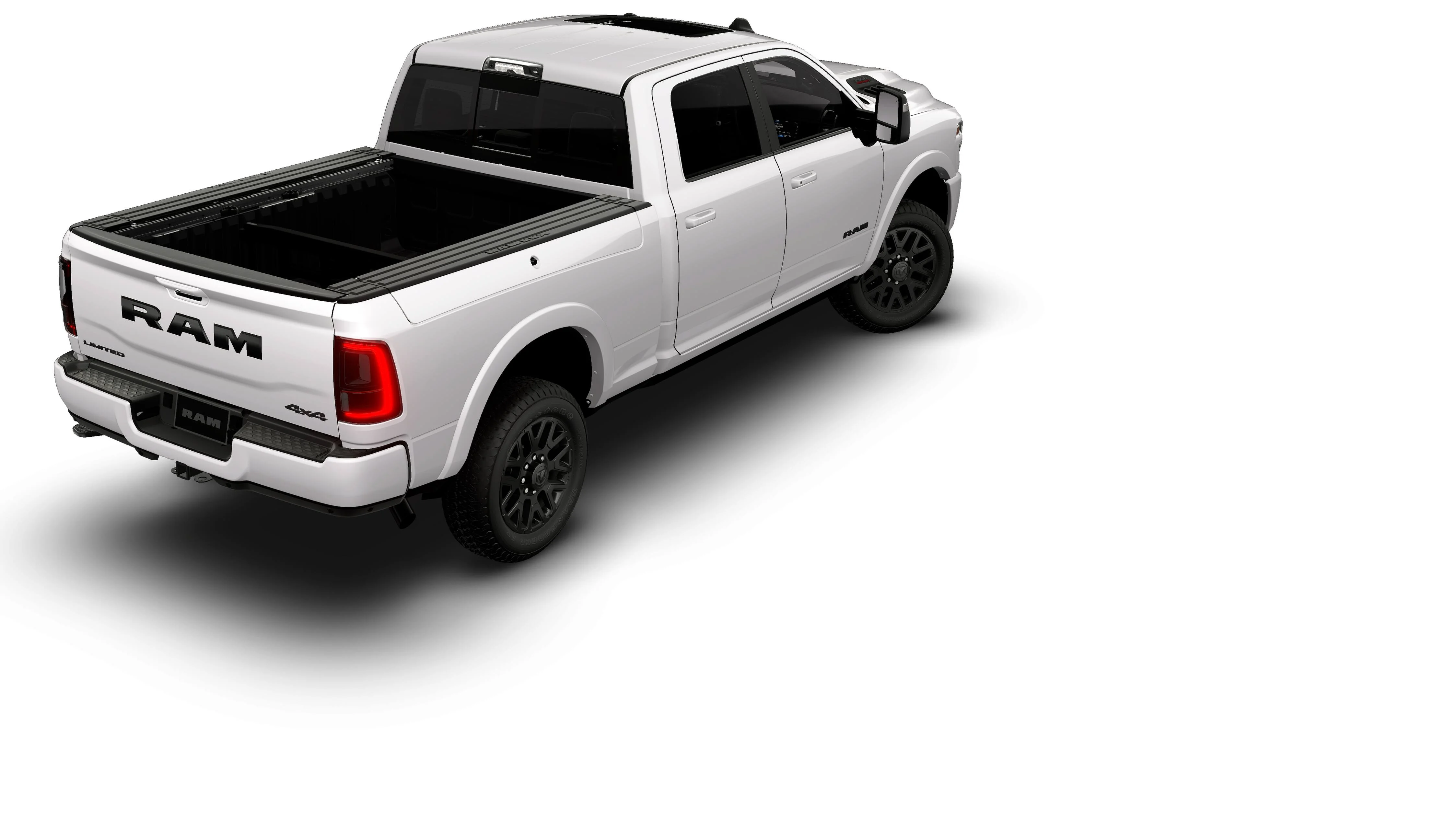 New 2026 Bright White Clear-Coat Exterior Paint RAM Limited image 2