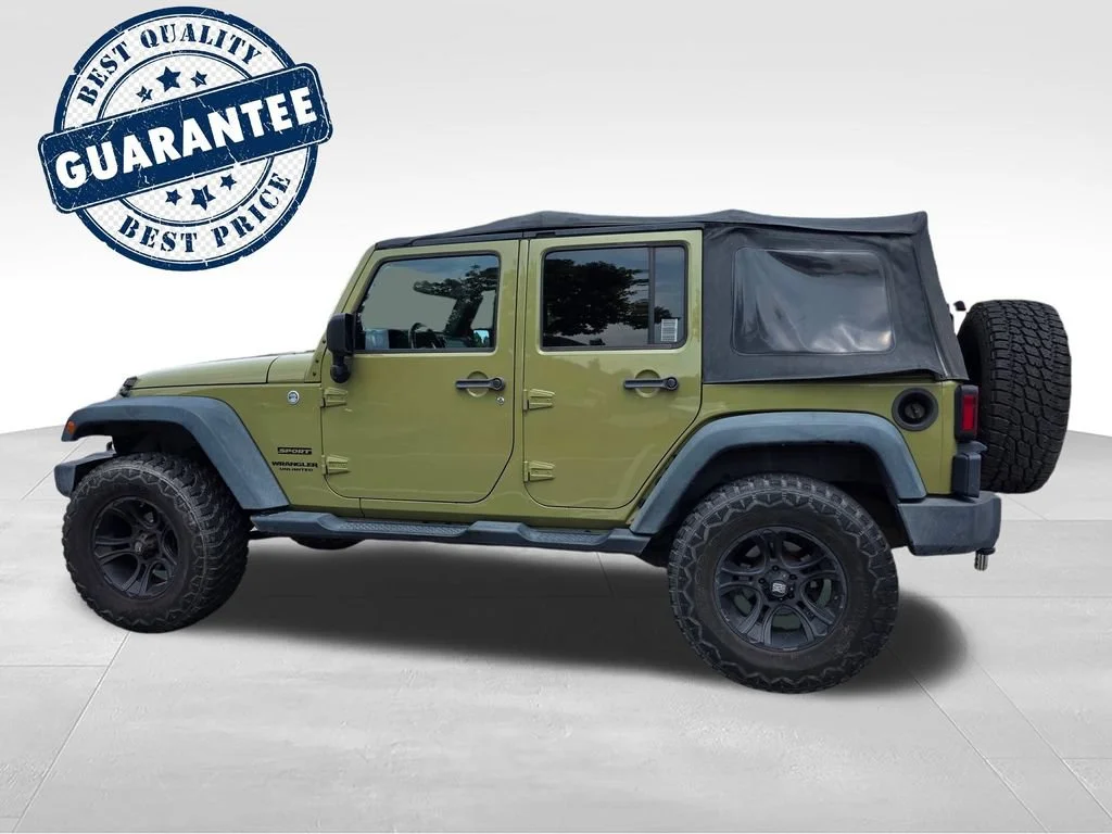 Used 2013 Green Jeep Sport image 4