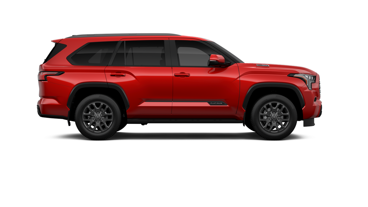 New 2026 Supersonic Red Toyota Platinum image 12