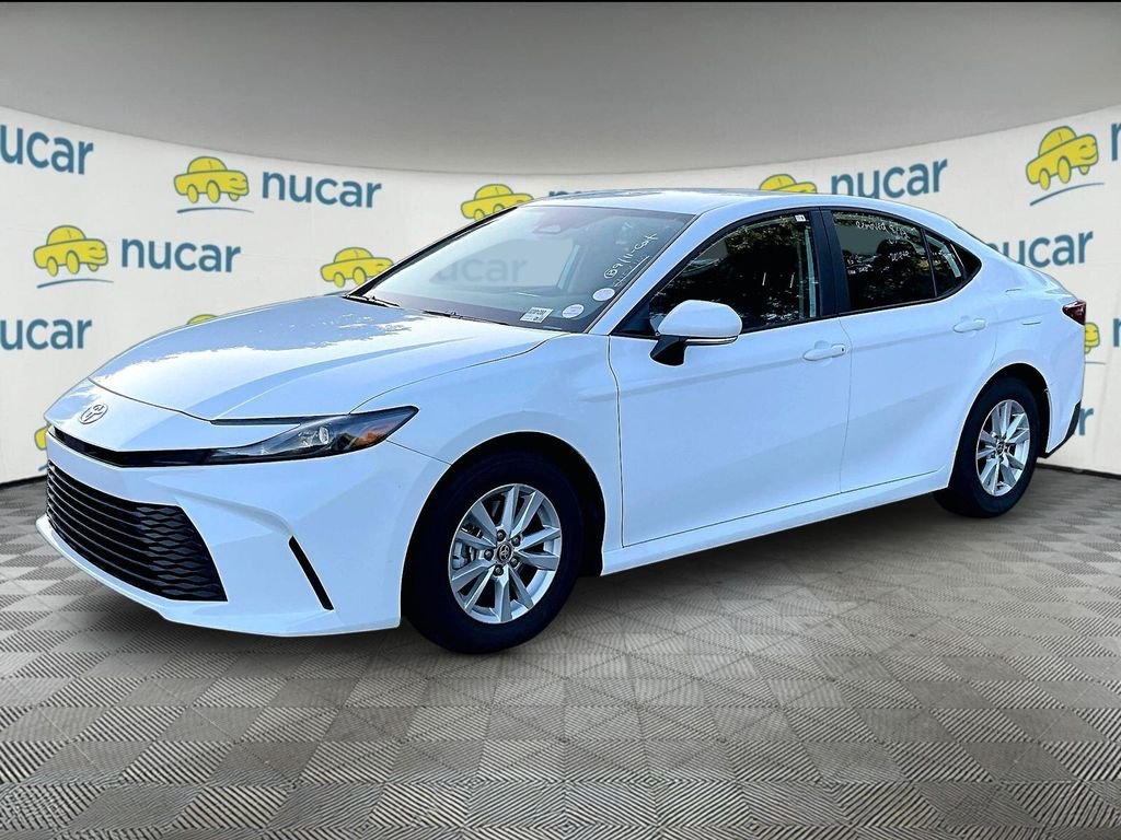 Used 2025 White Toyota LE image 3