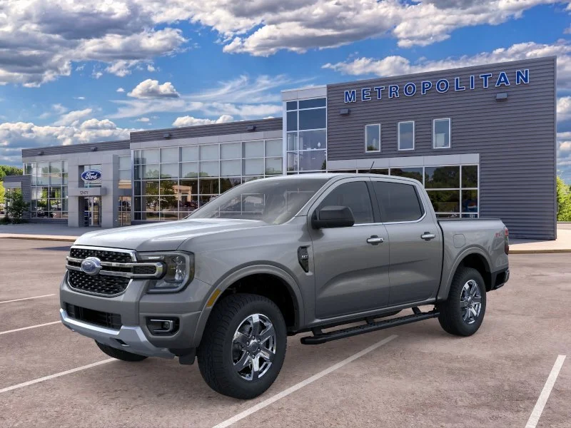 New 2025 Carbonized Gray Metallic Ford XLT image 1