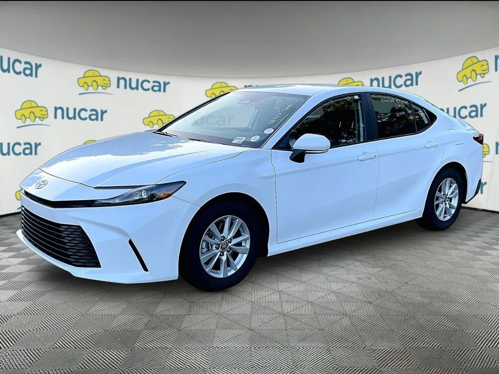 Certified Used 2025 White Toyota LE image 3