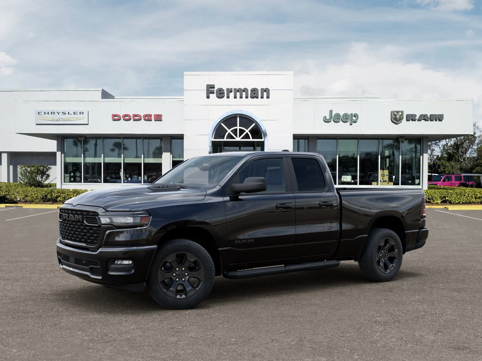 New 2026 Diamond Black Crystal Pearl-Coat Exterior Paint RAM Express image 3
