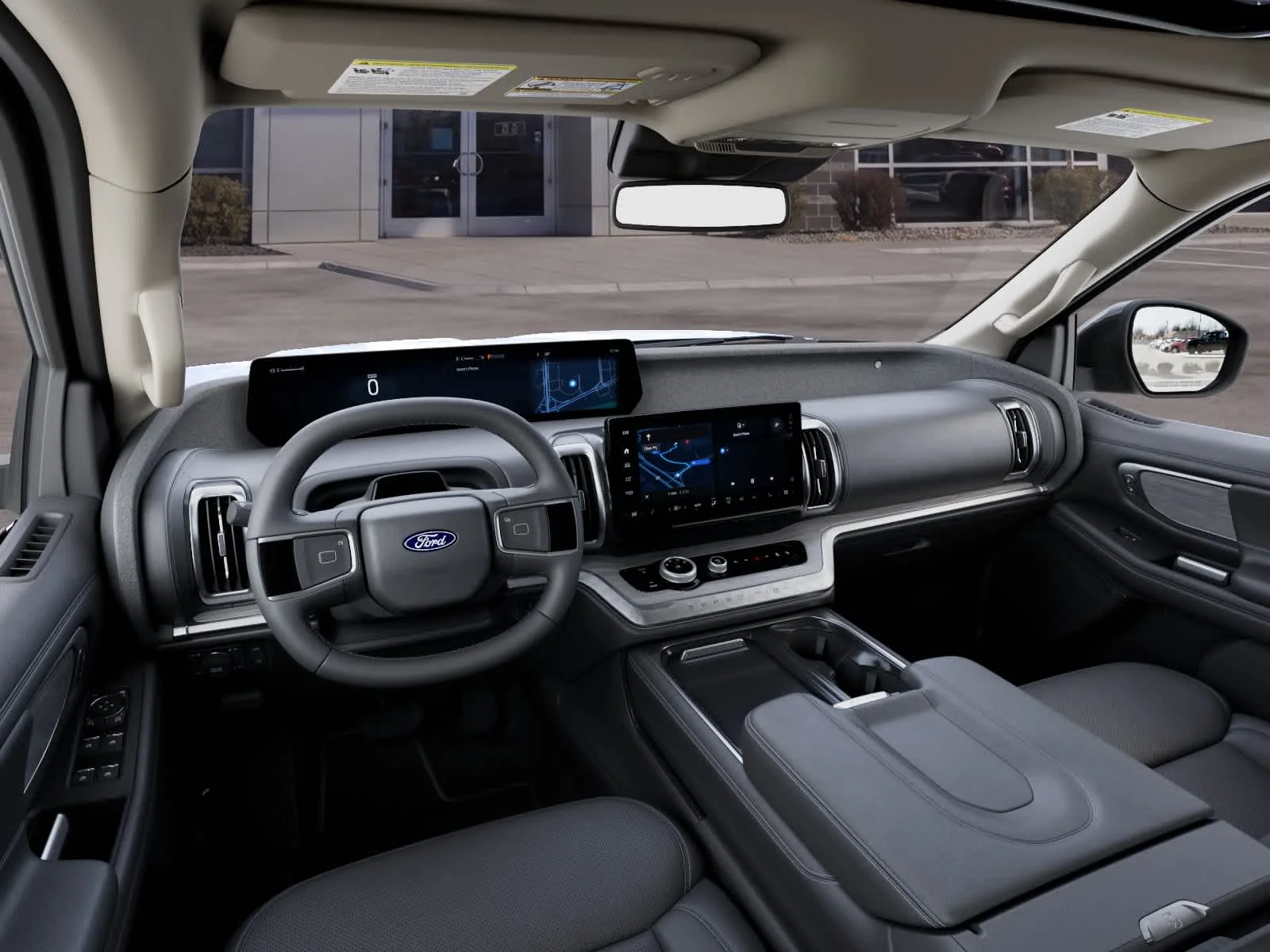 New 2027 Star White Metallic Tri-Coat Ford Platinum image 9