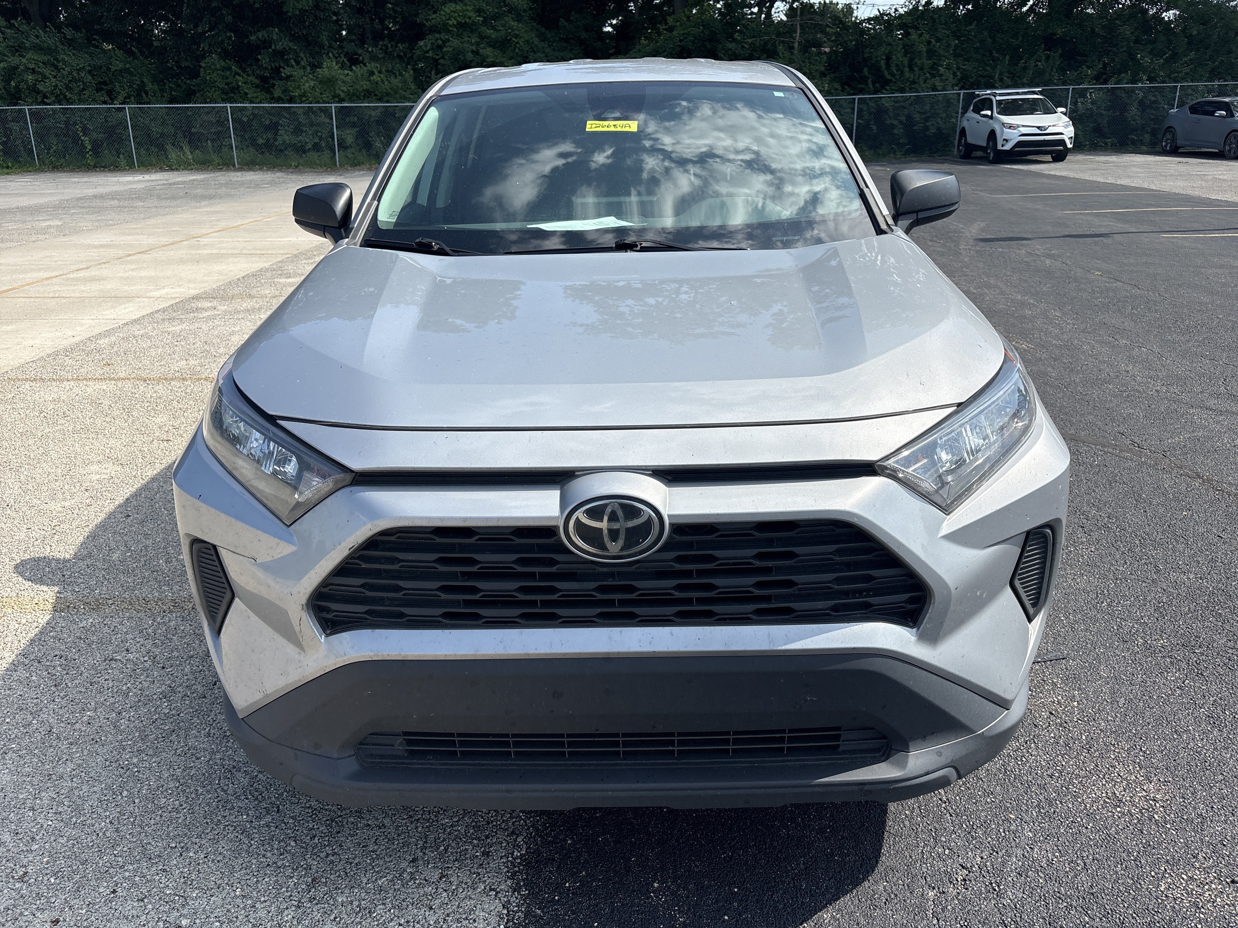 Used 2022 Silver Sky Metallic Toyota LE image 2
