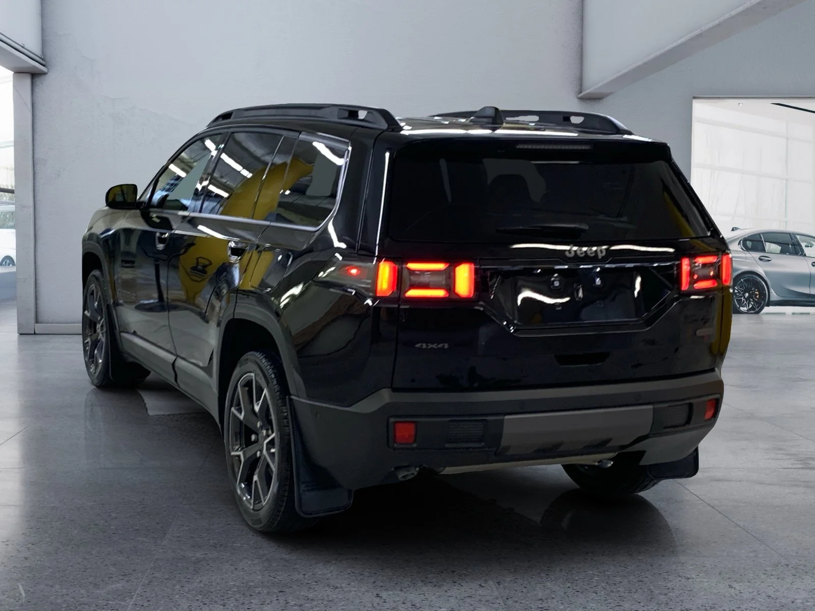 New 2026 Diamond Black Crystal Pearl Jeep Overland image 3