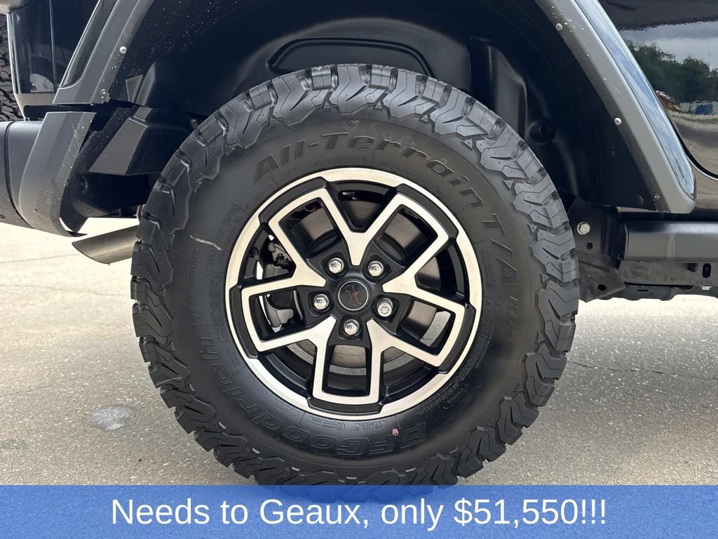 Used 2024 Black Jeep Rubicon X image 19
