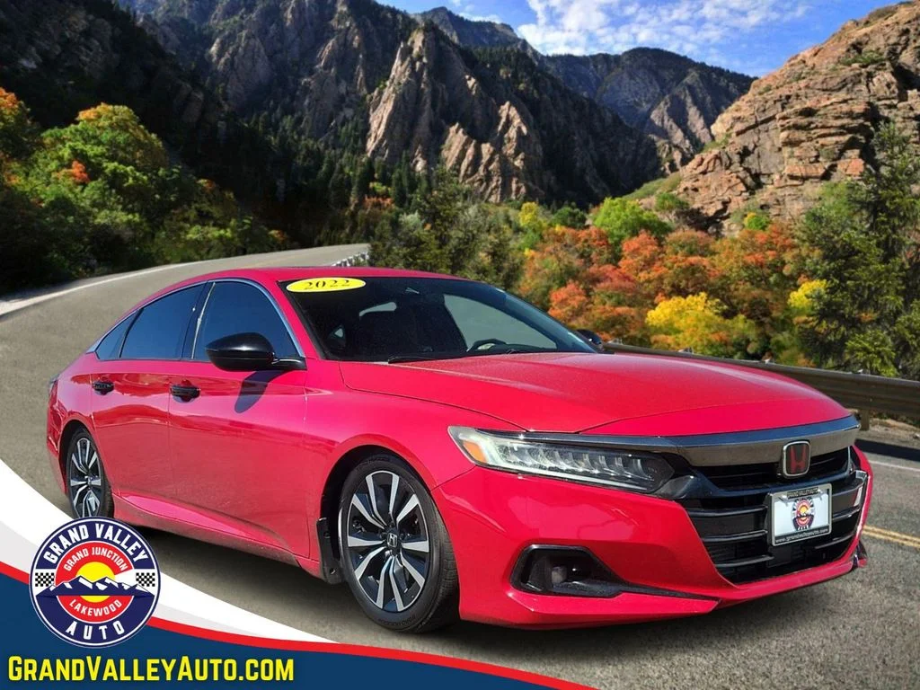 Used 2022 Red Honda Sport 2.0T image 1