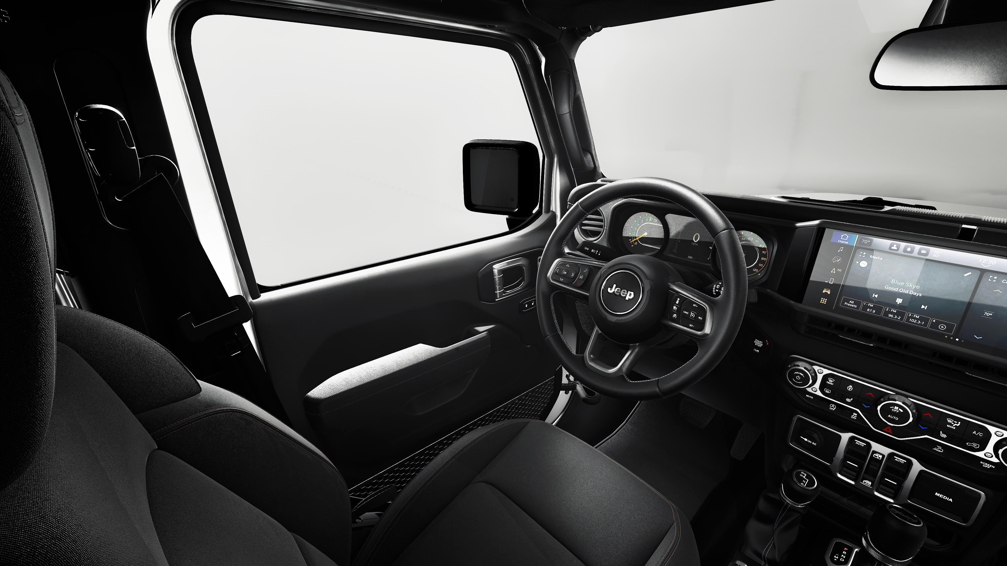 New 2027 Bright White Clear-Coat Paint Jeep  image 8