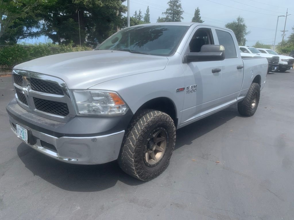 Used 2018 Bright Silver Clearcoat Metallic Ram Tradesman image 1