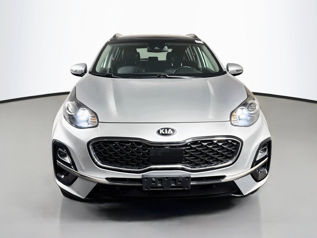 Used 2020 Sparkling Silver Kia EX image 2
