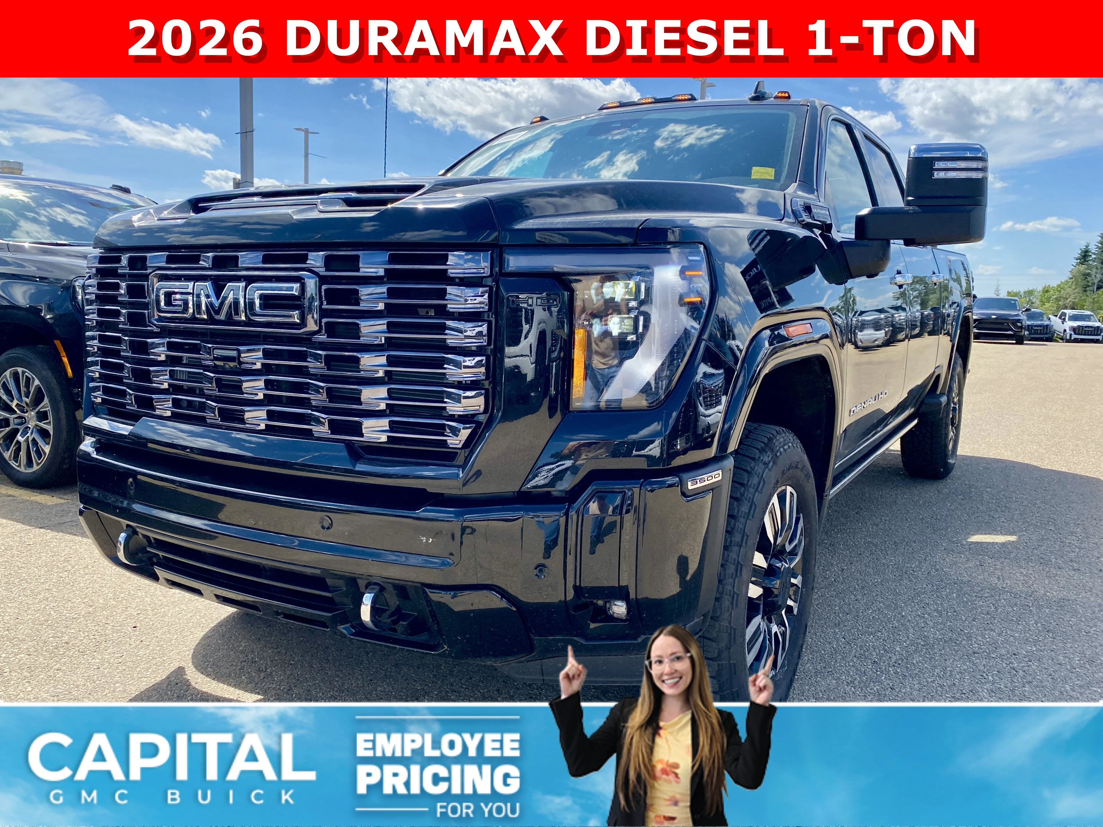 New 2026 ONYX BLACK GMC Denali Ultimate image 1