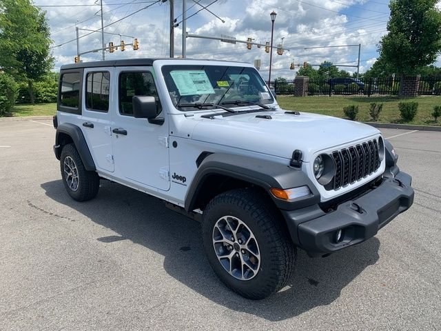 New 2026 Bright White Clear-Coat Exterior Paint Jeep Sport S image 9
