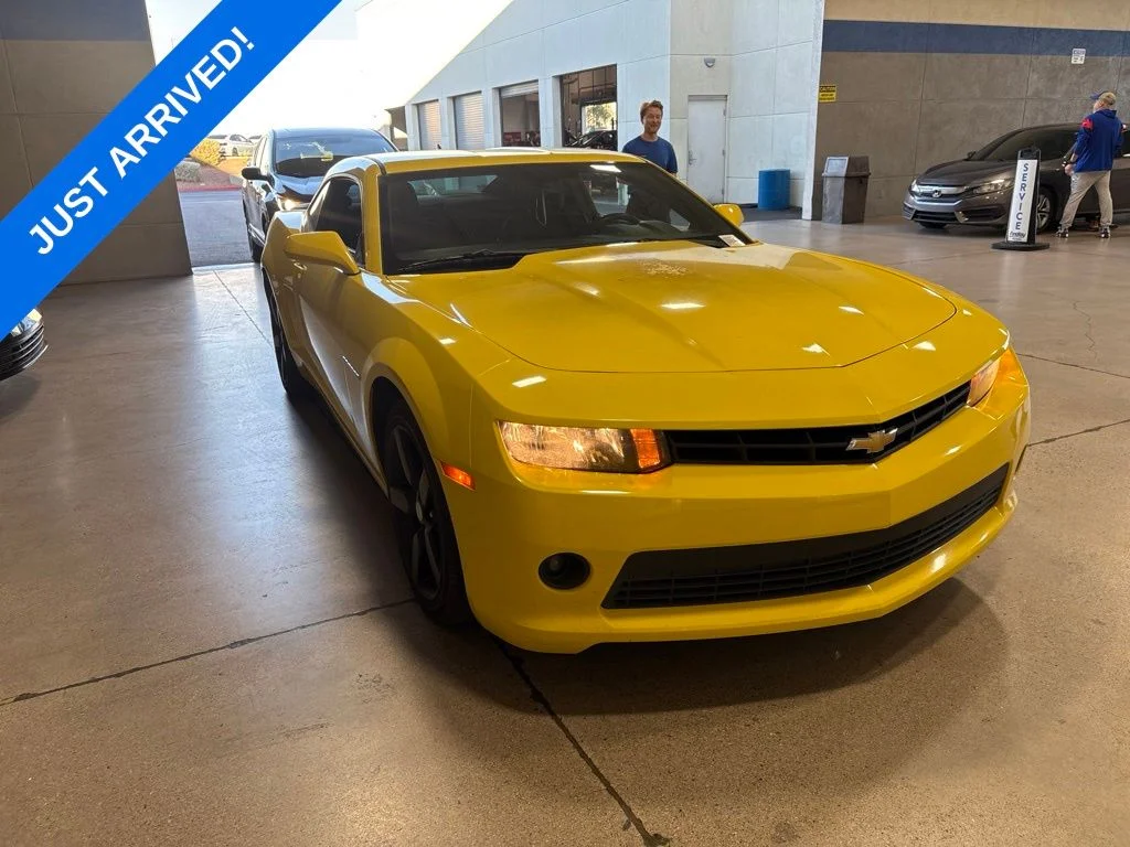 Used 2015 Bright Yellow Chevrolet 1LT image 2