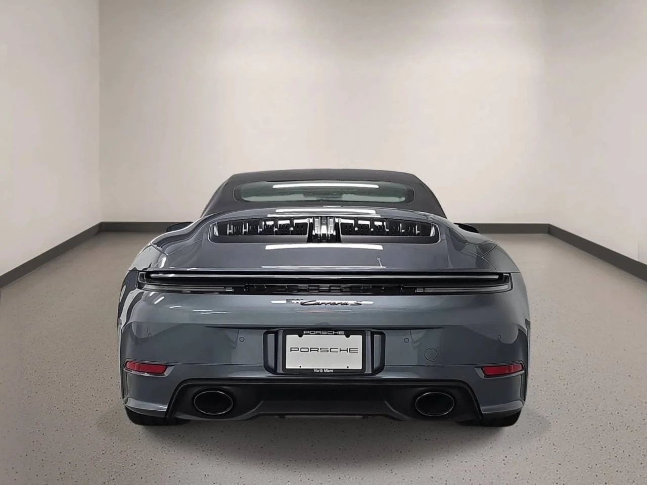 New 2026 Vanadium Grey Metallic Porsche Carrera S Cabriolet image 6
