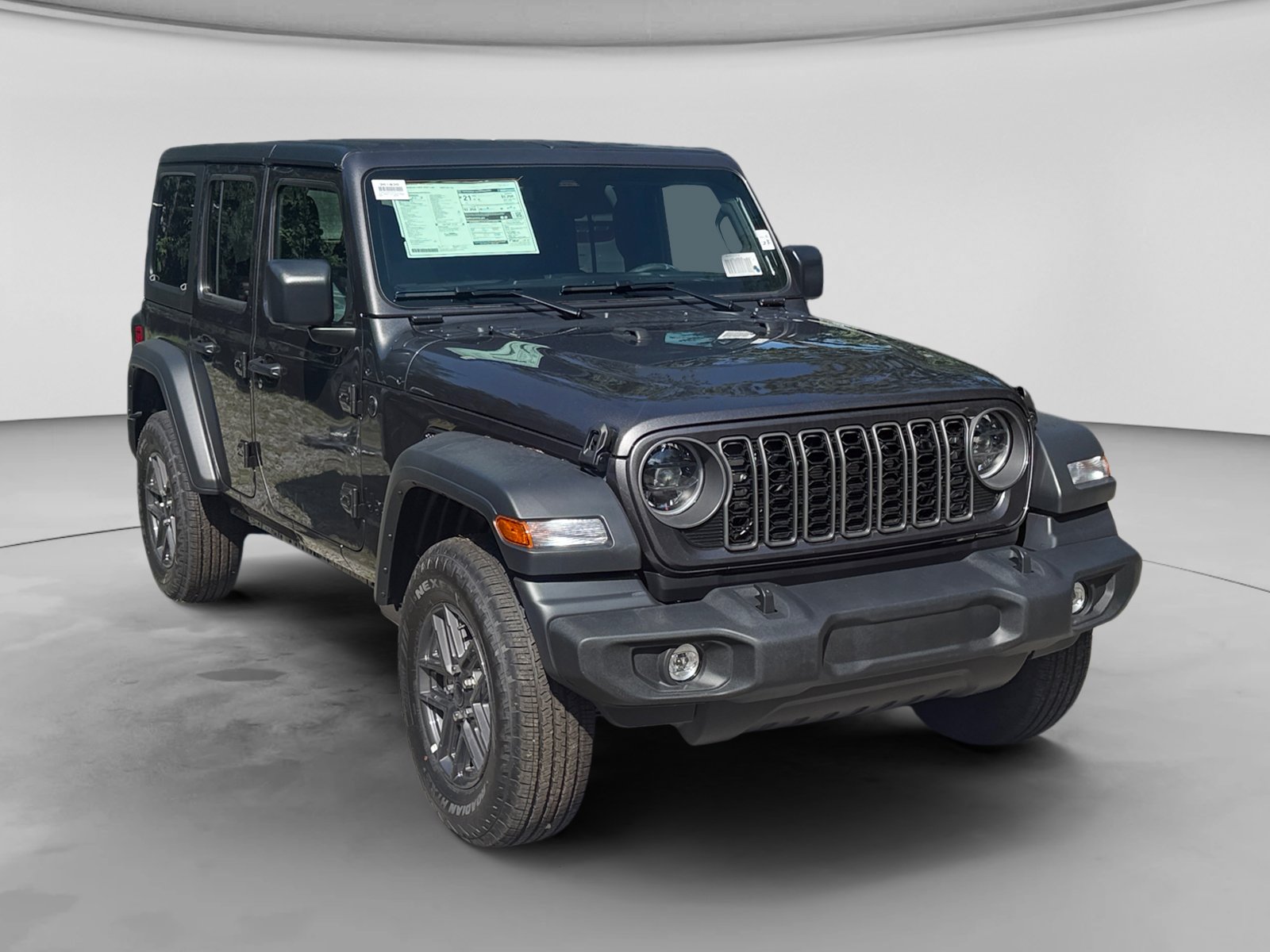 New 2026 Granite Crystal Metallic Clear-Coat Exterior Paint Jeep Sport S 4 Door 4x4 image 7