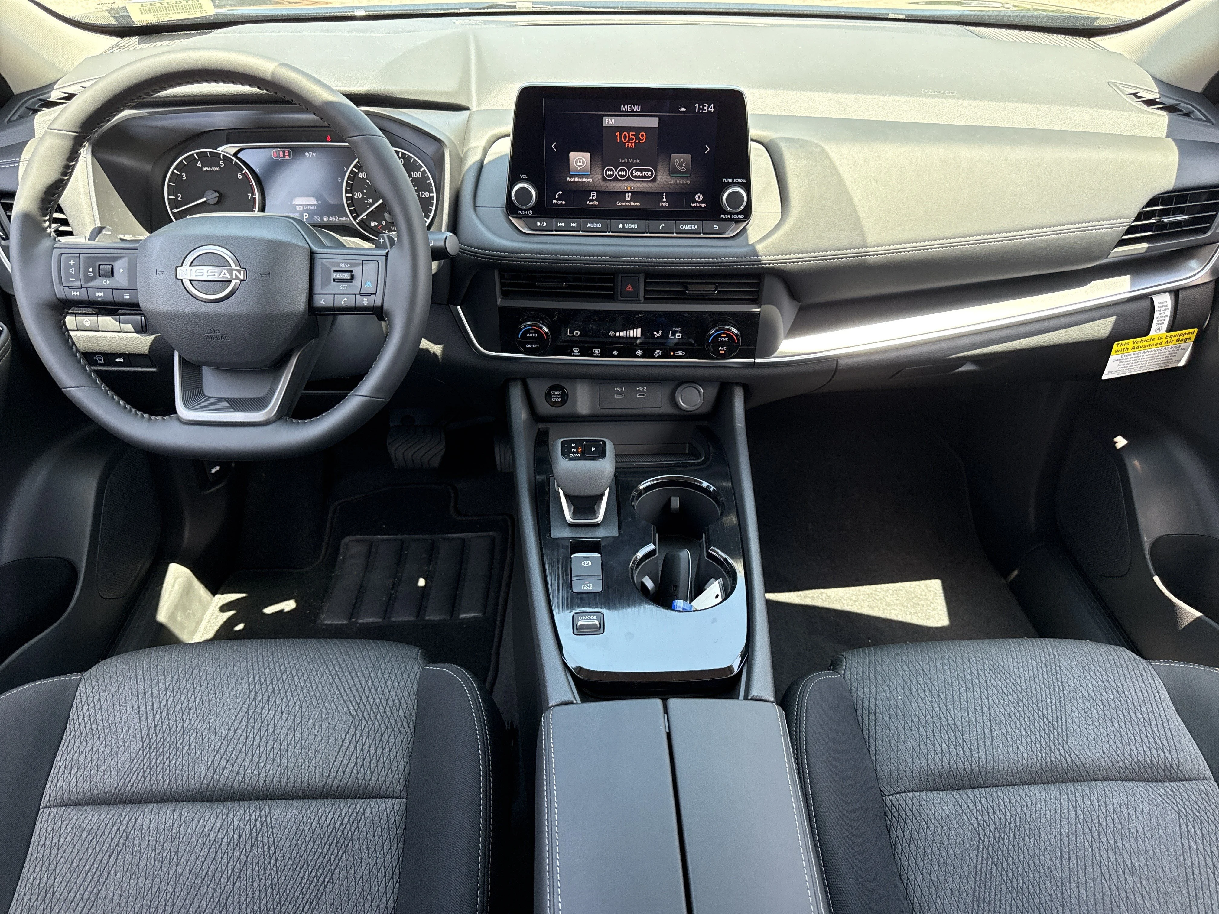 New 2026 Super Black Nissan SV image 2