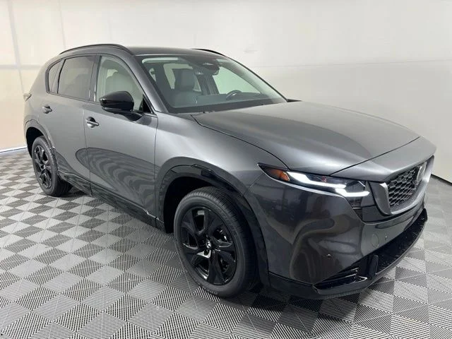 New 2026 Machine Gray Metallic Mazda 2.5 S Premium Plus AWD image 1