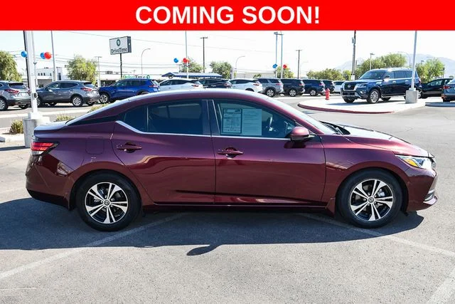 Used 2023 Red Nissan SV image 6