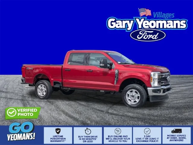 New 2027 Ruby Red Metallic Tinted Clearcoat Ford F-250® XLT image 1
