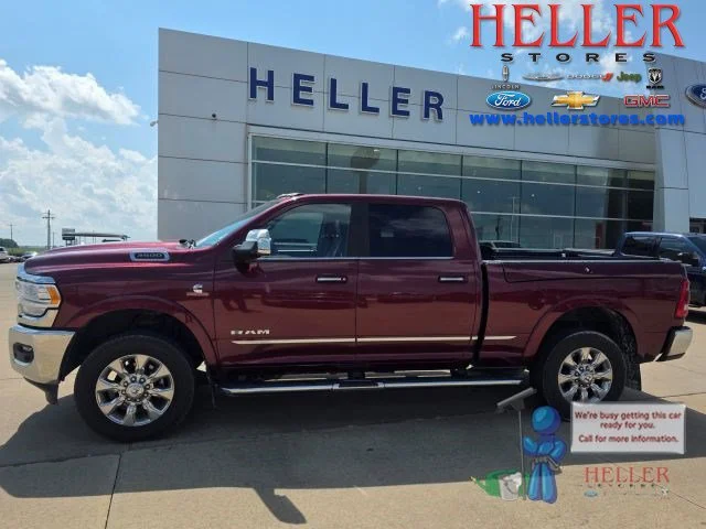 Used 2020 Delmonico Red Pearlcoat Ram Limited image 1