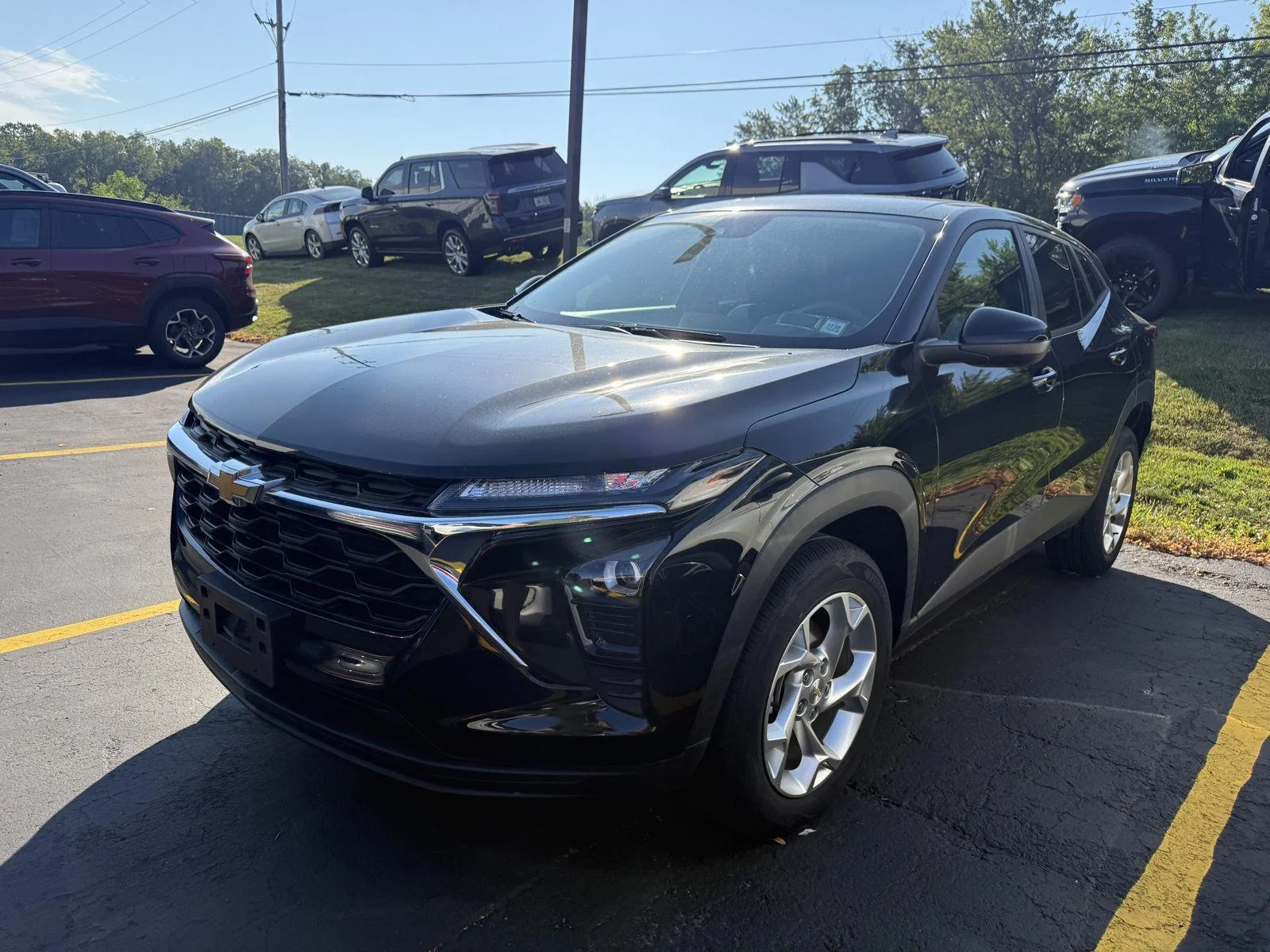 Used 2024 Mosaic Black Metallic Chevrolet LS image 3