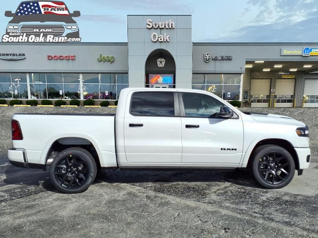 New 2026 Ivory White Tri-Coat Pearl-Coat Exterior Paint RAM Laramie image 2