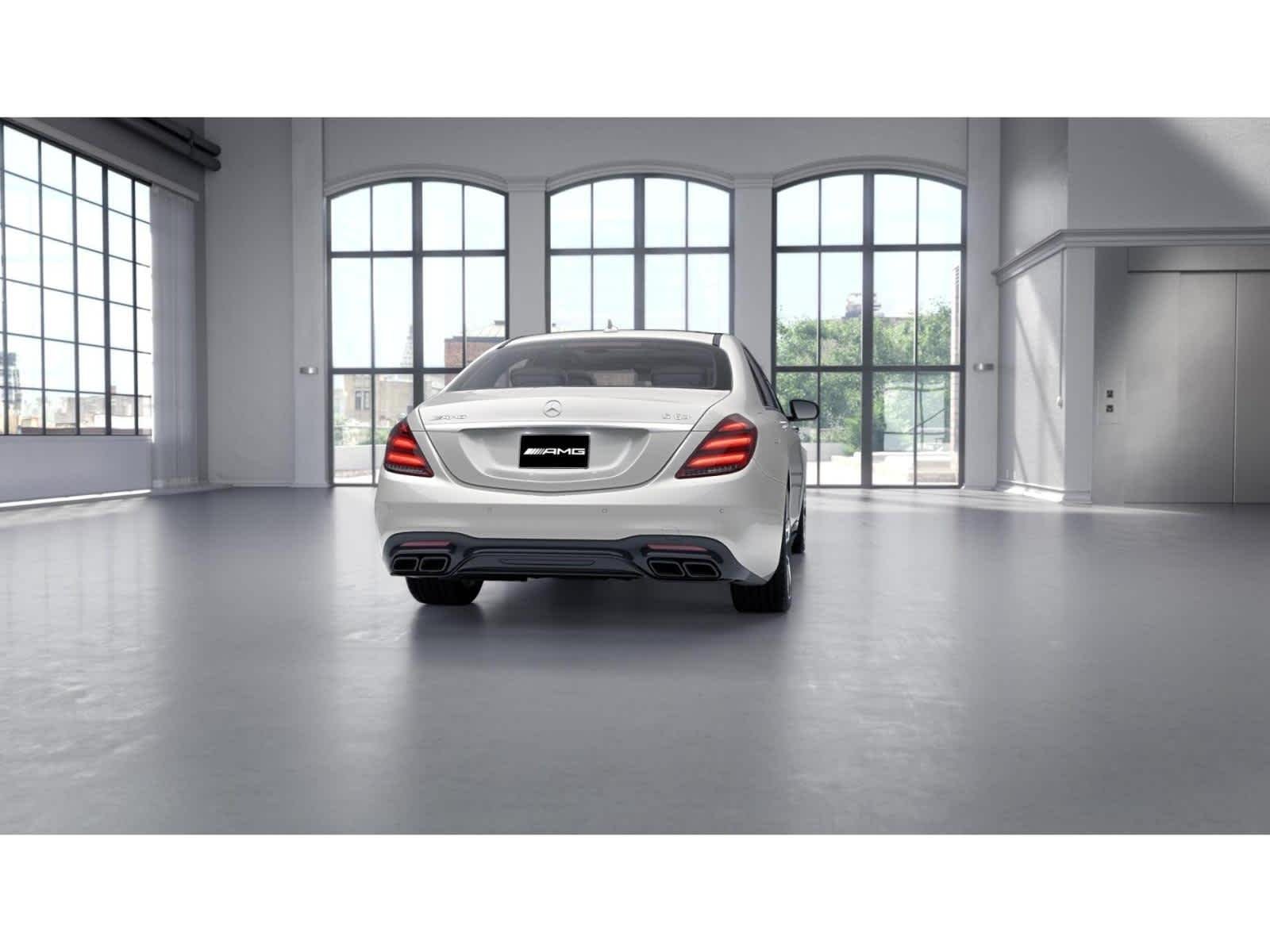 Used 2019 designo Diamond White Mercedes-Benz AMG® S 63 image 24