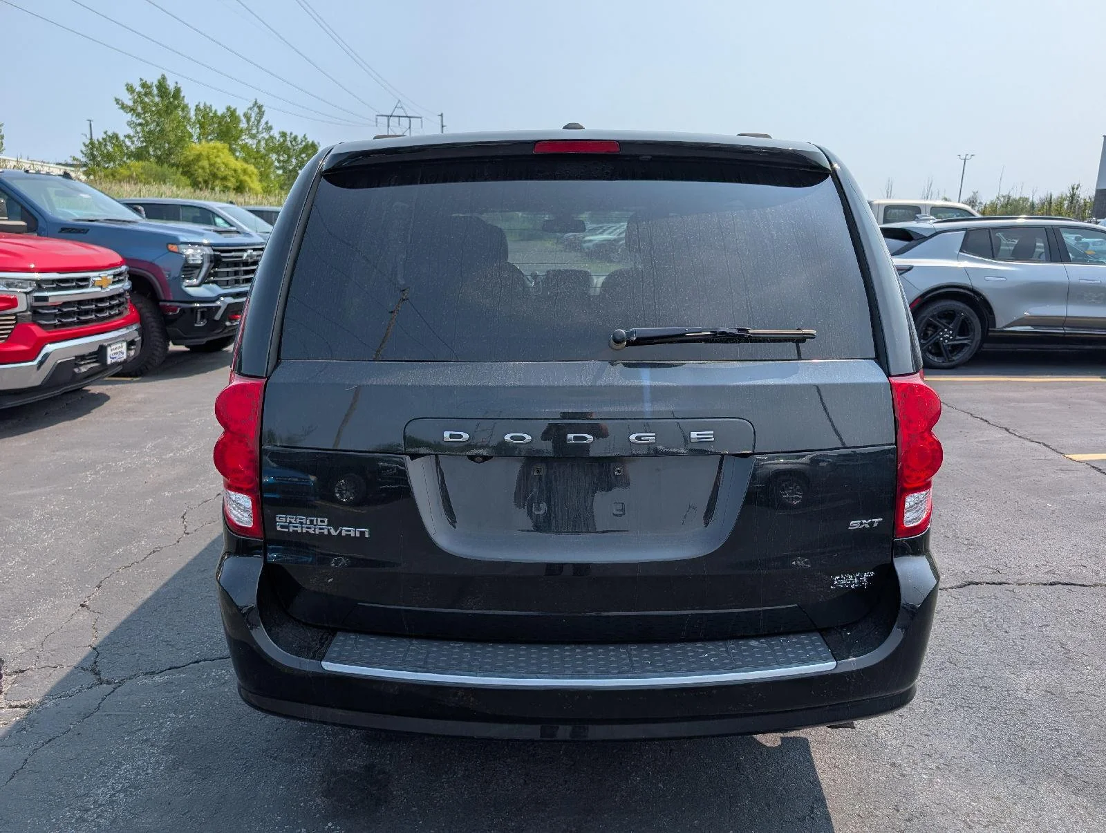 Used 2020 Black Onyx Crystal Pearlcoat Dodge SXT image 6
