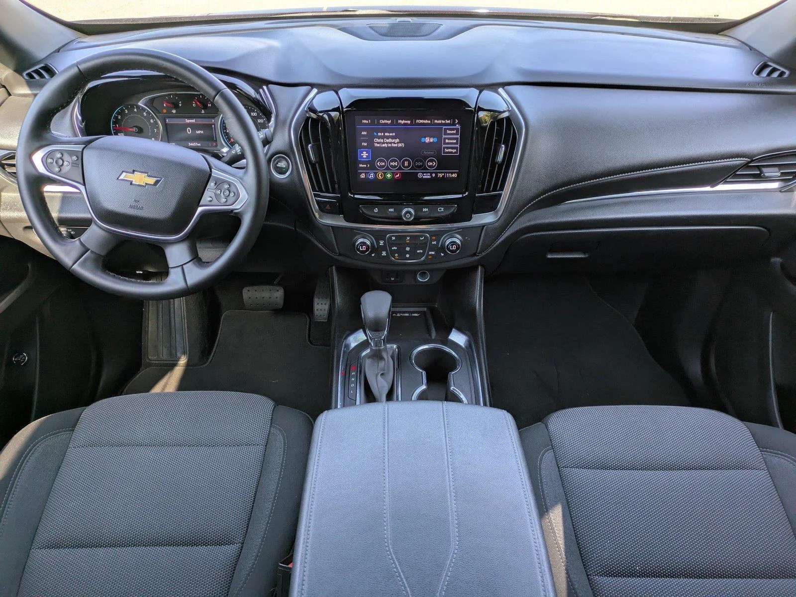 Used 2023 Black Cherry Metallic Chevrolet LT Cloth image 15