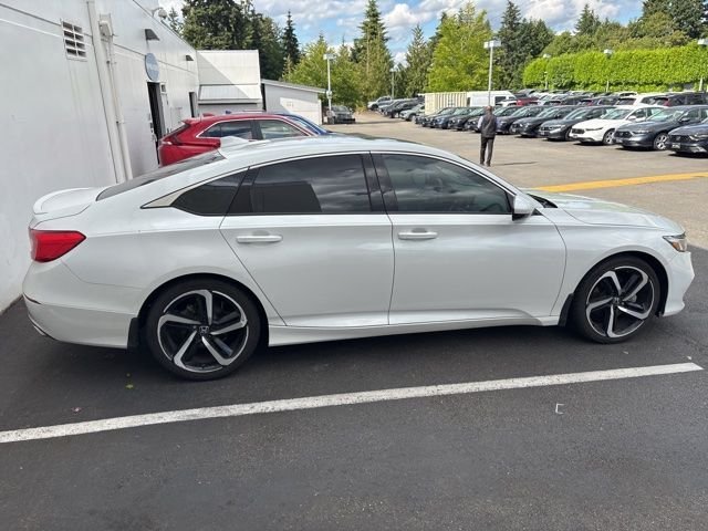 Used 2020 Platinum White Pearl Honda Sport 2.0T image 5