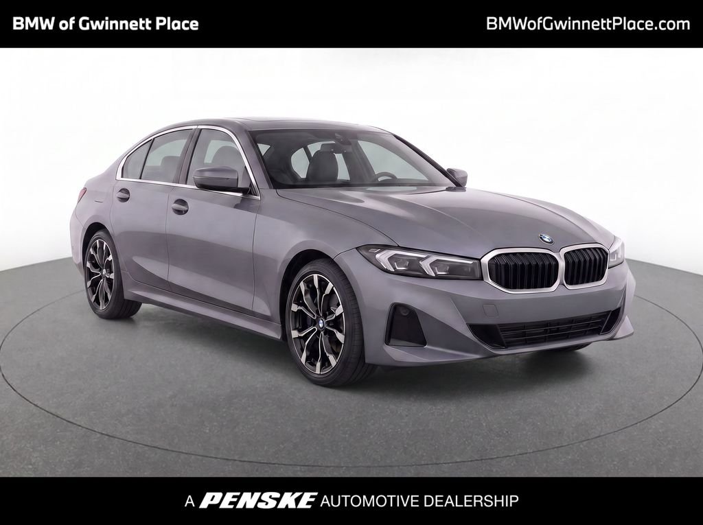 Certified Used 2025 Gray Metallic BMW 330i image 1