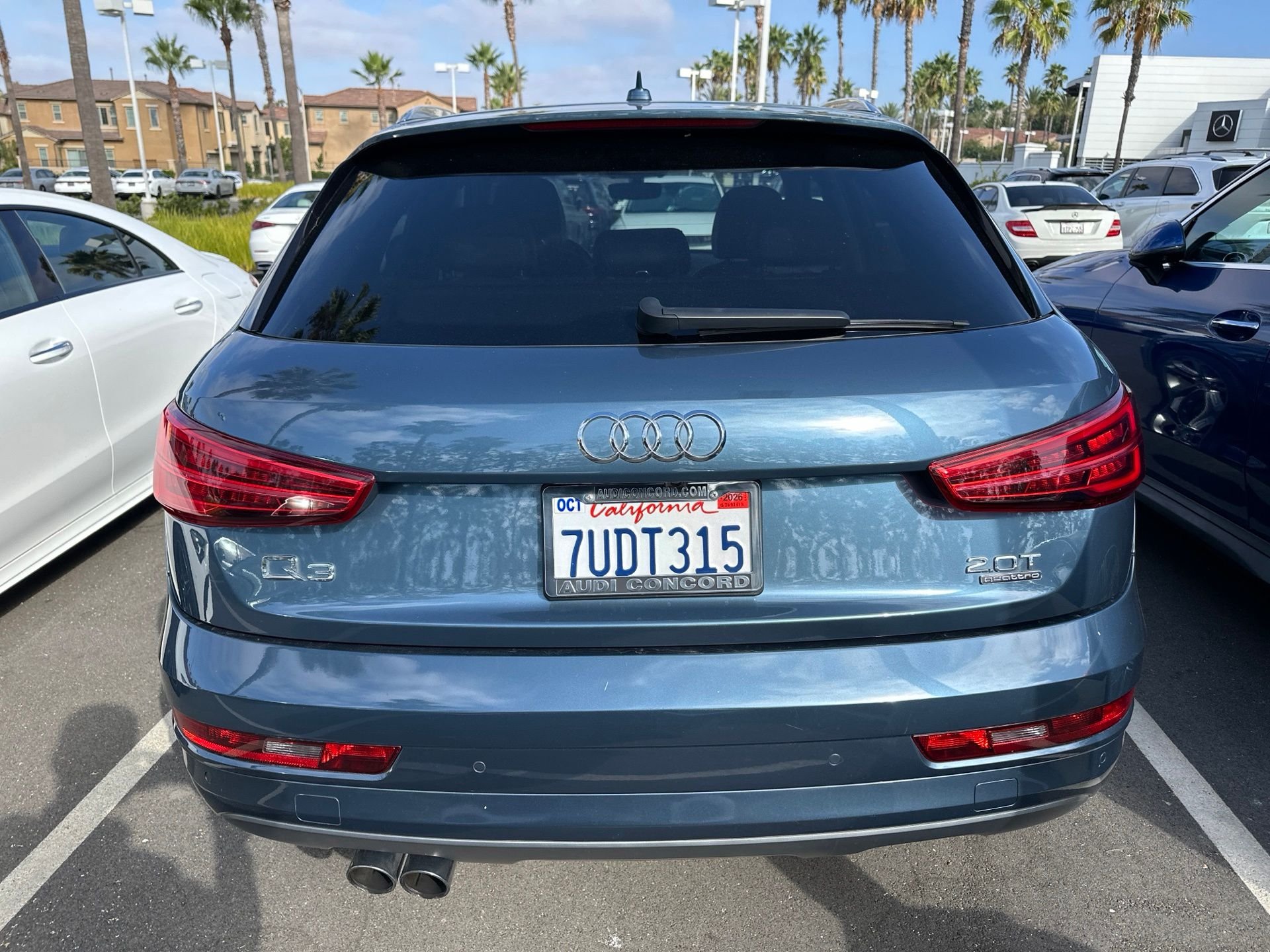 Used 2017 Blue Audi 2.0T Premium Plus image 11