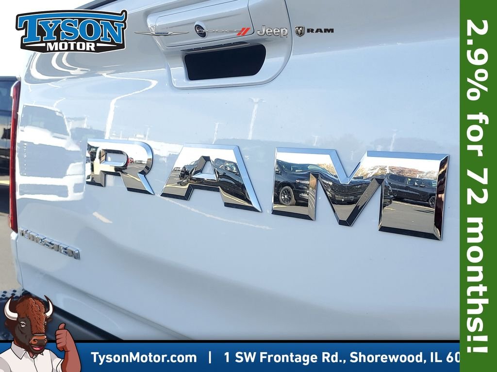 New 2026 Ivory White Tri-Coat Pearl-Coat Exterior Paint RAM Tungsten image 5