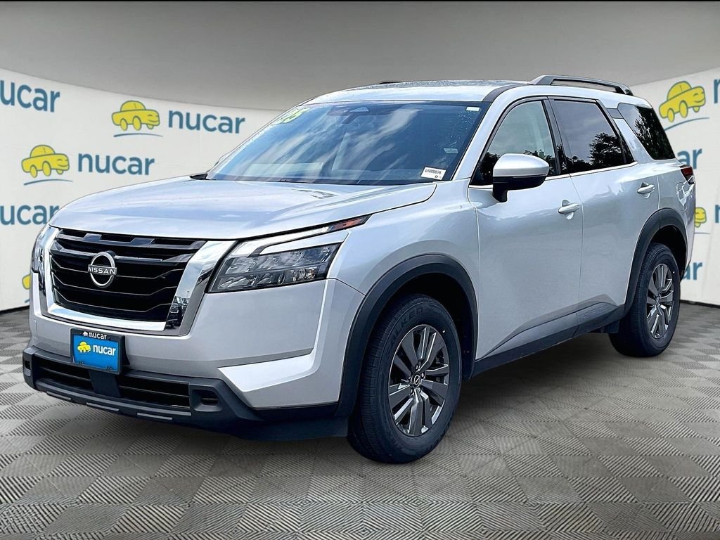 Used 2025 Brilliant Silver Metallic Nissan SV image 3