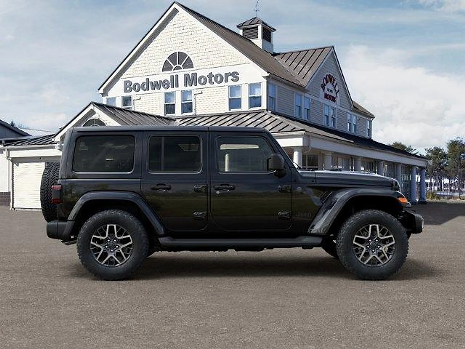 New 2026 Black Clear-Coat Exterior Paint Jeep 4-Door Sahara 4x4 image 21