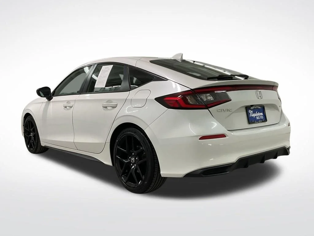 Certified Used 2023 Platinum White Honda Sport image 2