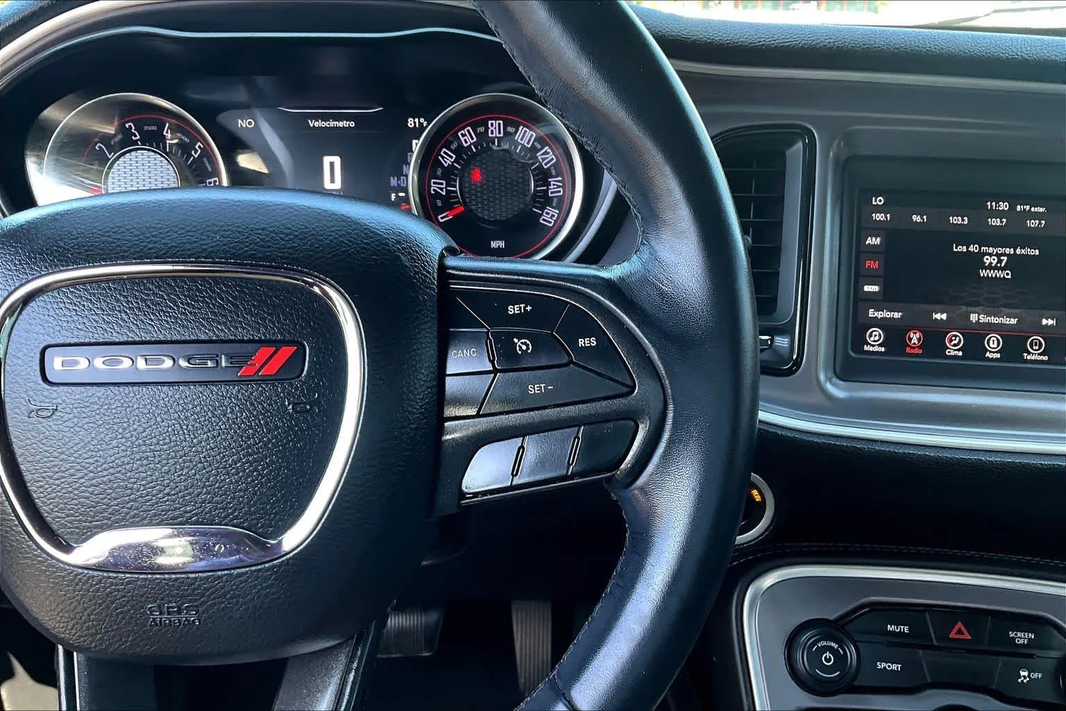 Used 2019 White Knuckle Clearcoat Dodge SXT image 24