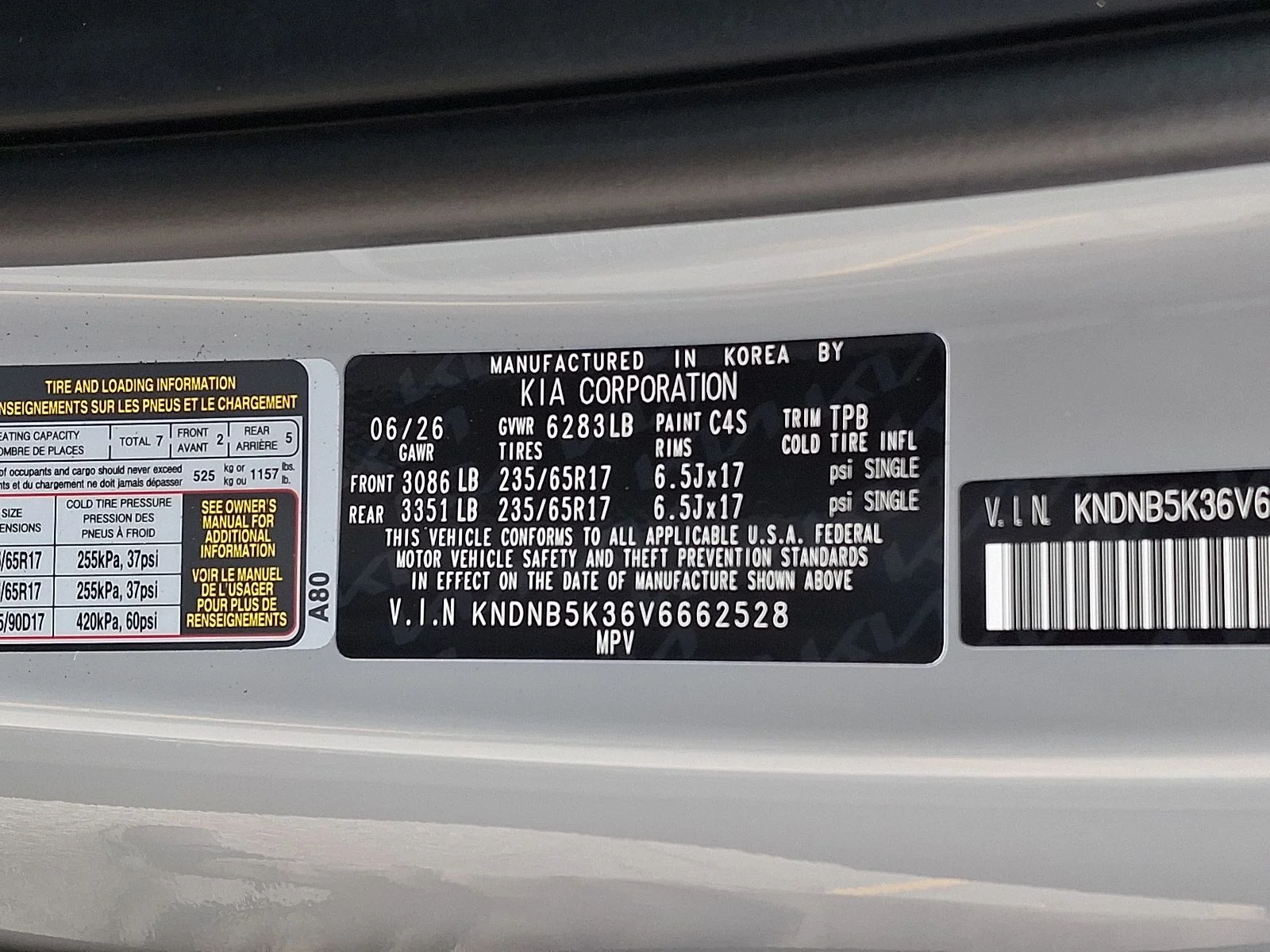 New 2027 Silver Kia LX image 21
