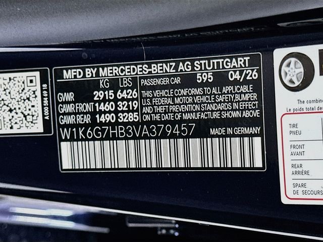 New 2027 Nautical Blue Metallic Mercedes-Benz S 580 image 30
