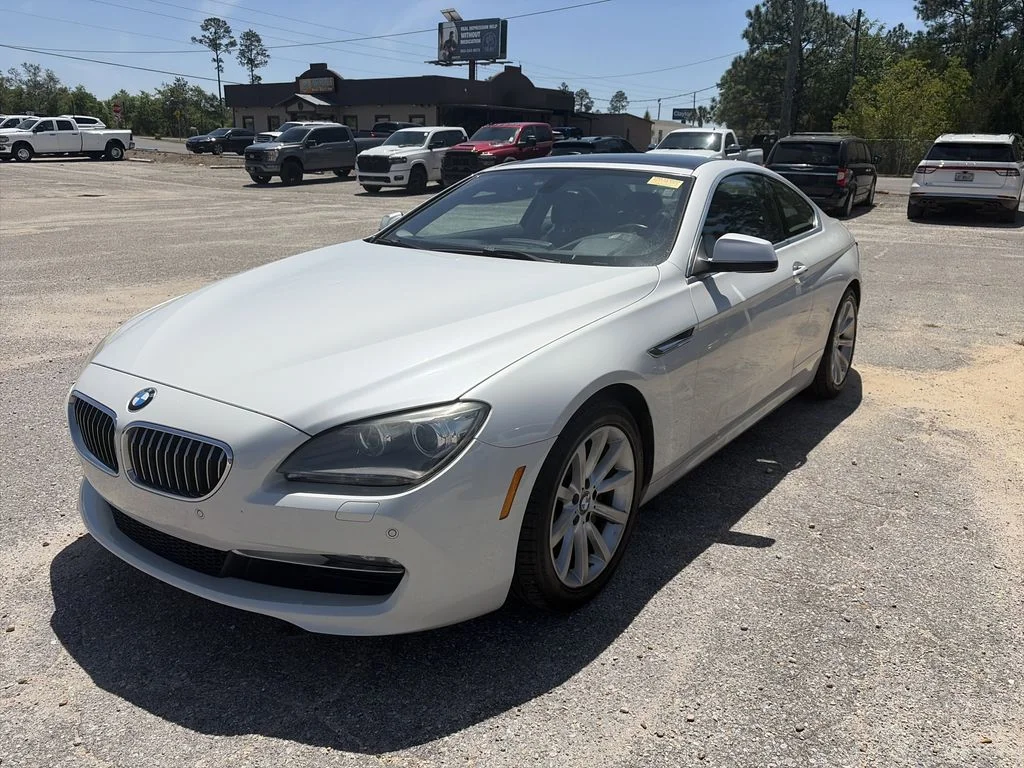 Used 2015 White BMW 640i image 6