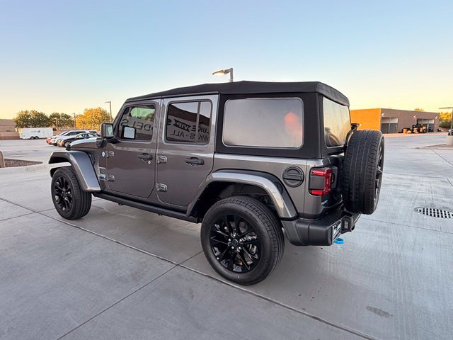 Used 2024 Gray Jeep Sahara 4xe image 10