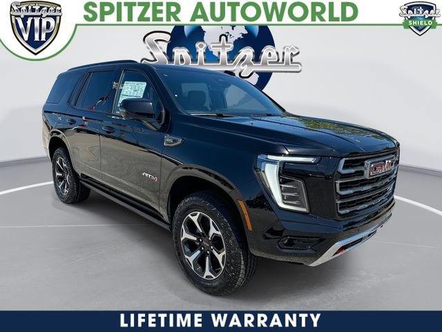 Onyx Black 2026 GMC Yukon AT4 4WD SUV / Crossover Four-Wheel Drive