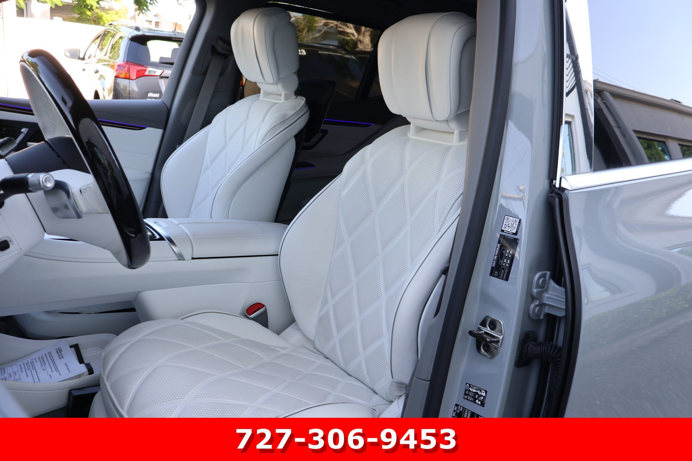 Used 2025 Mercedes-Benz EQS SUV Base with VIN 4JGDX5FB5SA036438 for sale in Clearwater, FL
