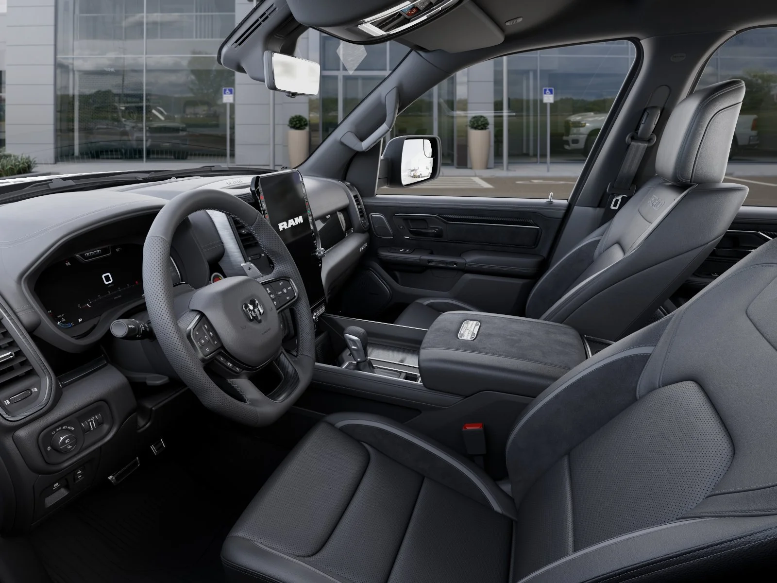 New 2026 Diamond Black Crystal Pearl-Coat Exterior Paint RAM RHO image 24