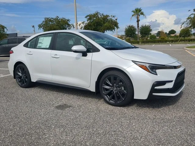 New 2026 Wind Chill Pearl Toyota SE image 2