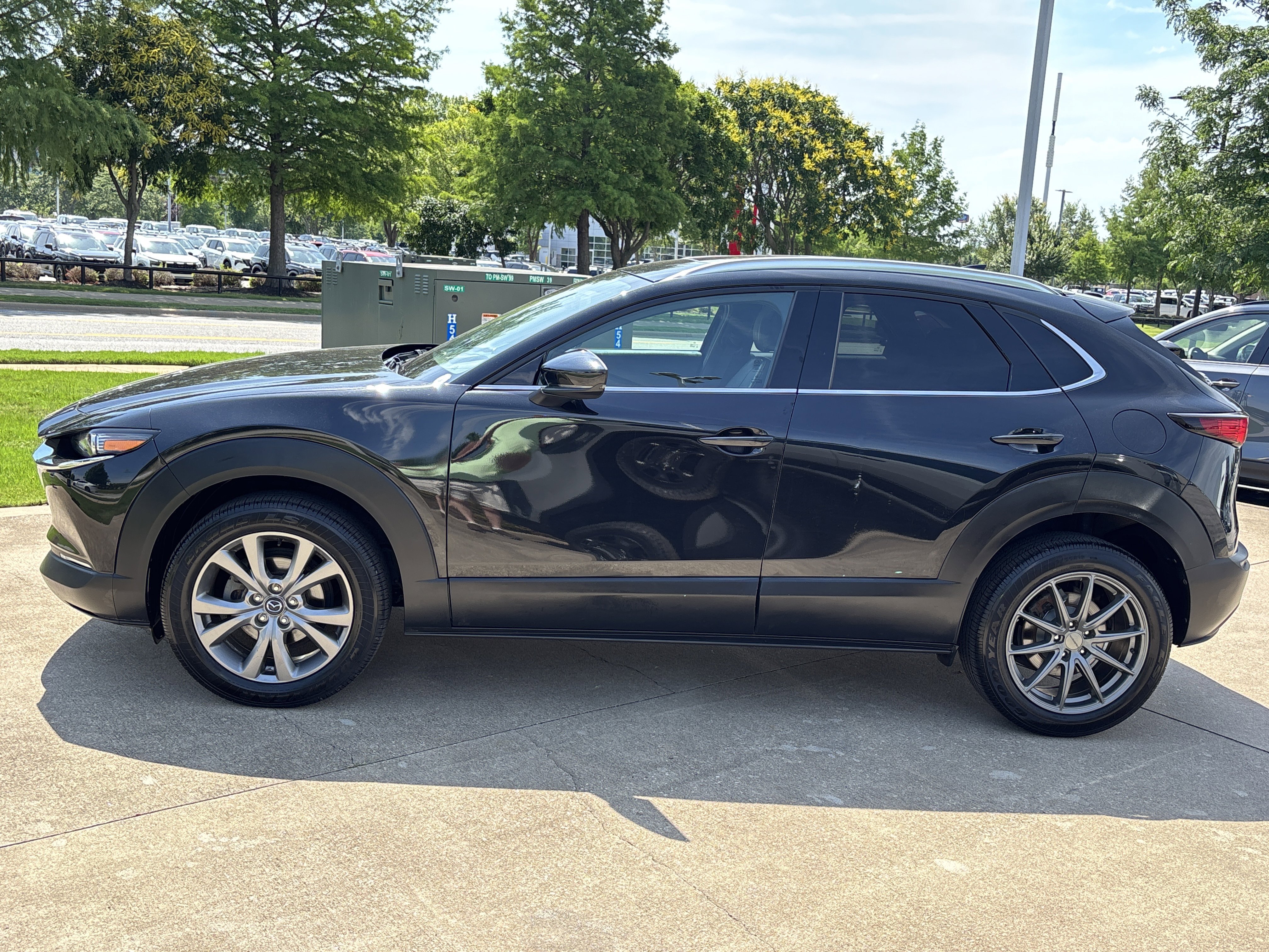 Used 2021 Jet Black Mica Mazda Premium AWD image 10