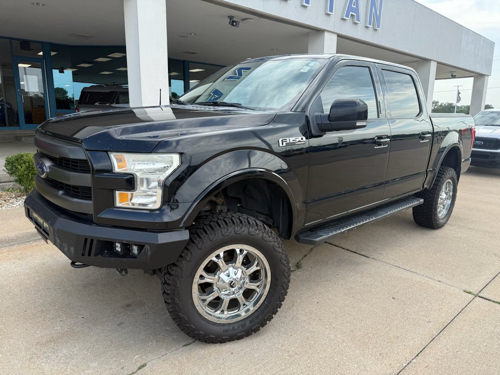 Used 2016 Shadow Black Ford Lariat image 8
