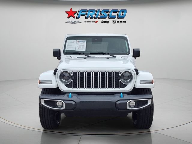Used 2024 White Jeep Sahara 4xe image 2