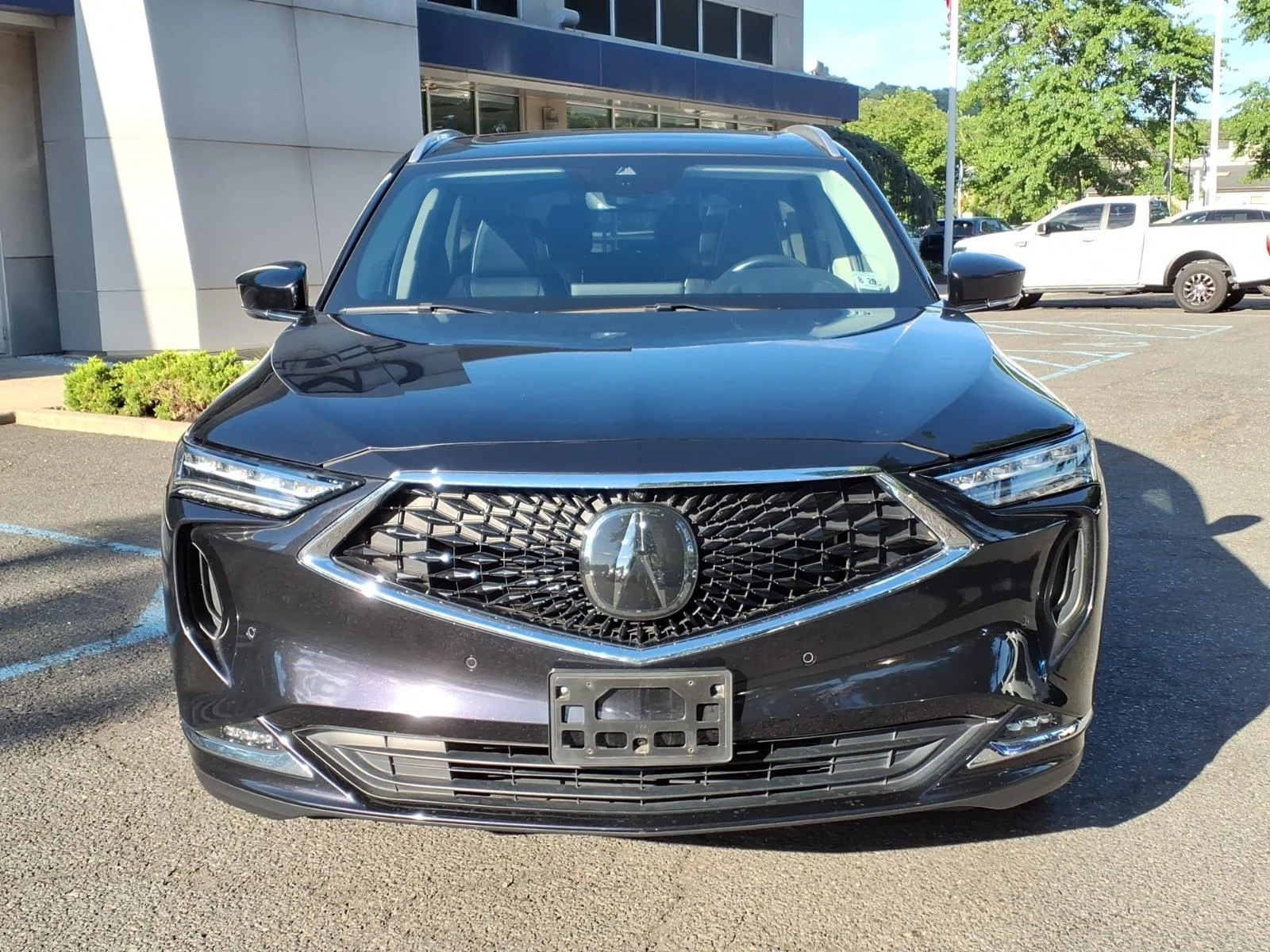 Used 2024 Phantom Violet Pearl Acura SH-AWD ADVANCE image 2
